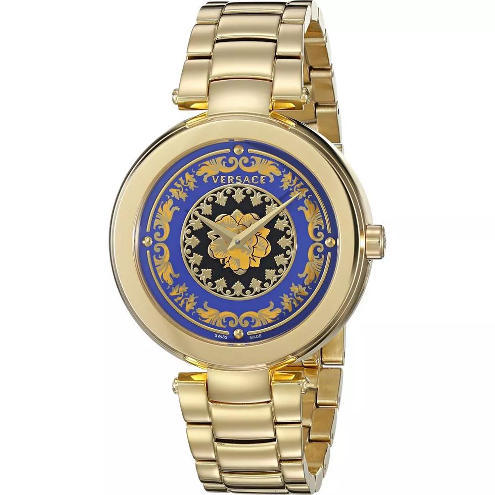 Versace MYSTIQUE FOULARD Gold Watch 36mm