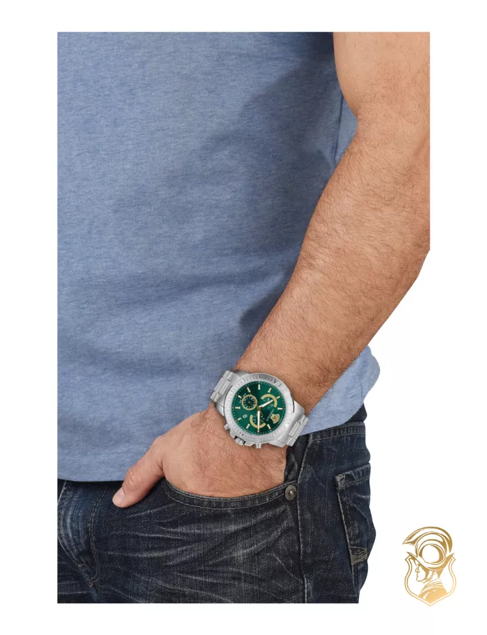 Versace  New Chrono Bracelet Watch 45mm