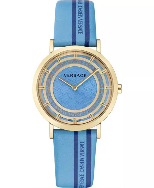 Versace New Generation Leather Watch 36MM