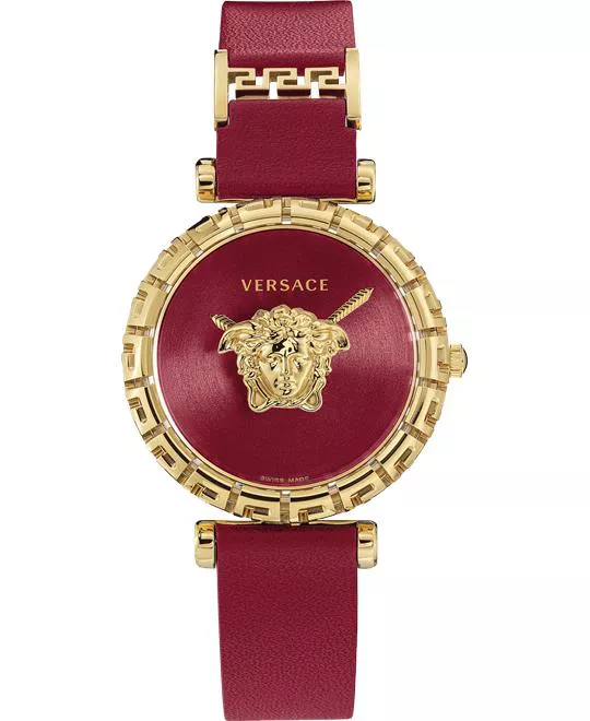 Versace Palazzo Empire Greca Red Watch 37mm 