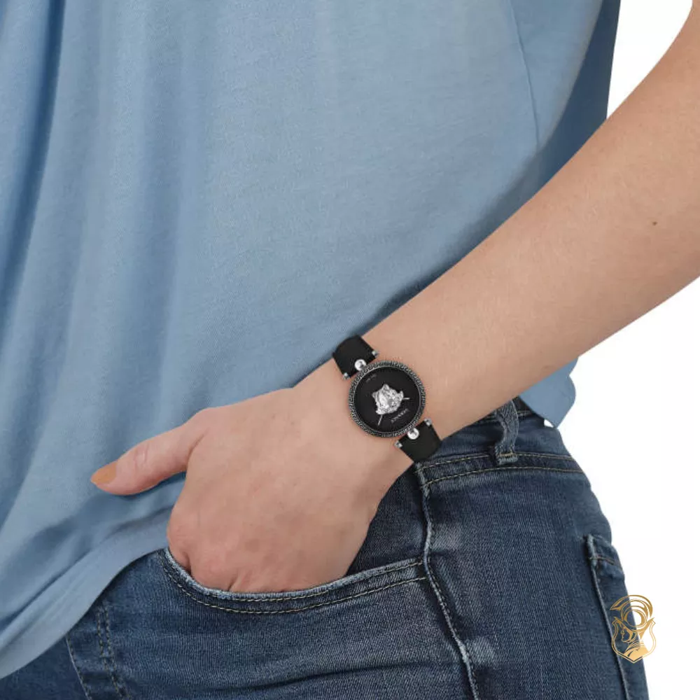 Versace Palazzo Empire Leather Watch 39mm