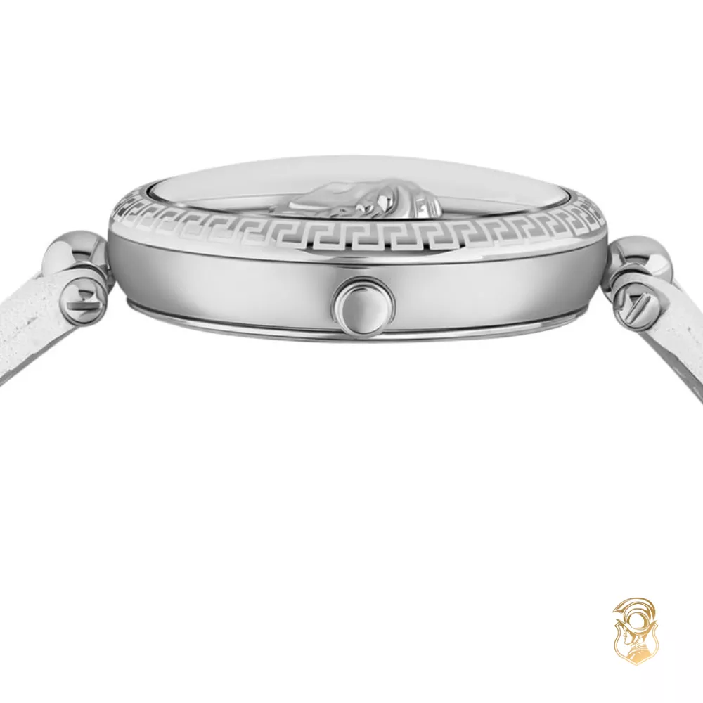 Versace Palazzo Empire Leather Watch 39mm