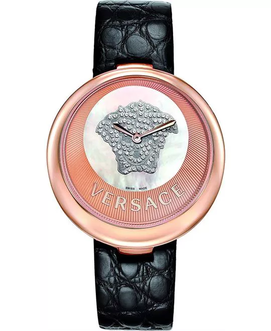 Versace Perpetuelle Diamond Pavé Watch 40mm