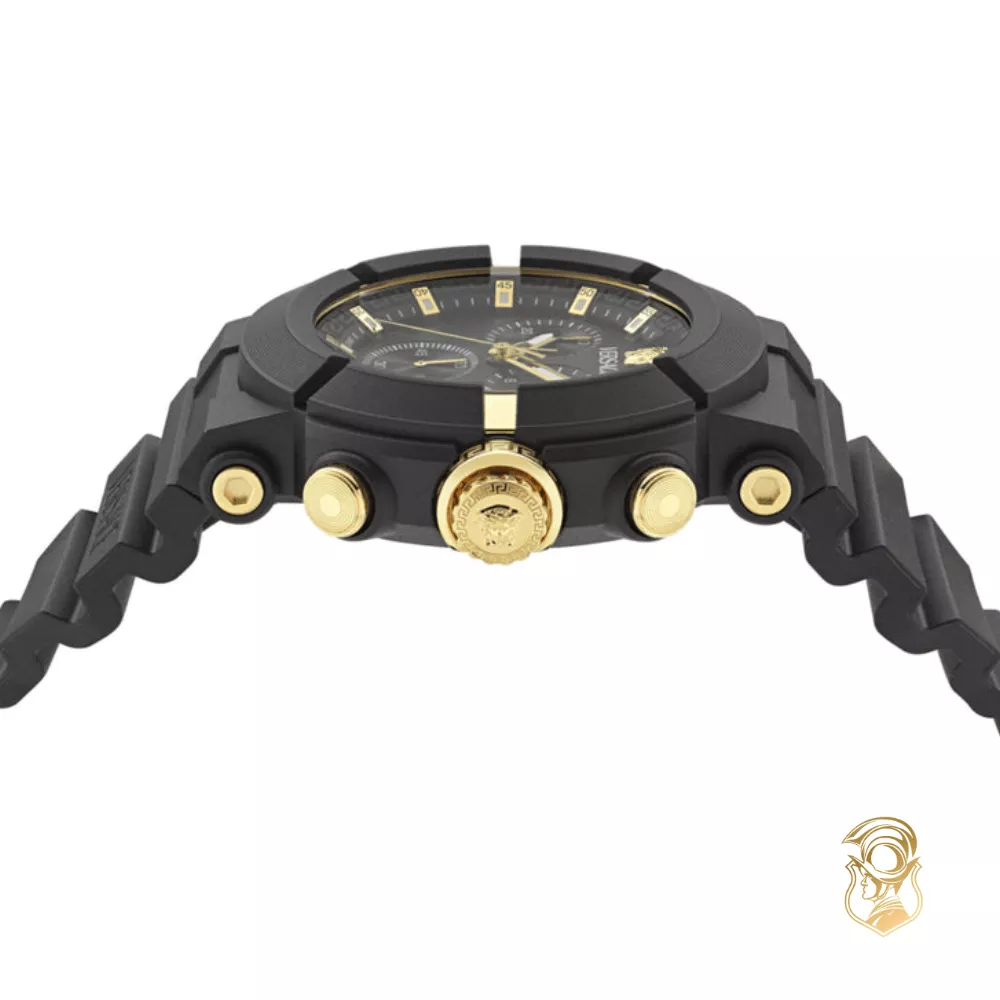 Versace Real Active Chrono Silicone Watch 45mm