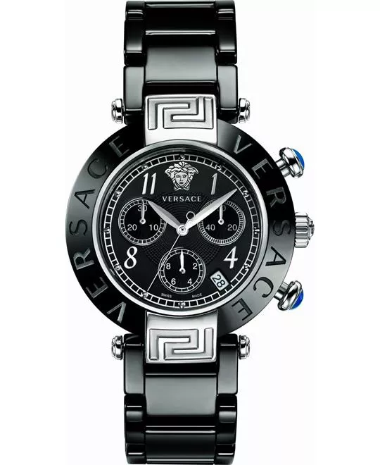 Versace Reve Ceramic Chronograph Watch 40mm