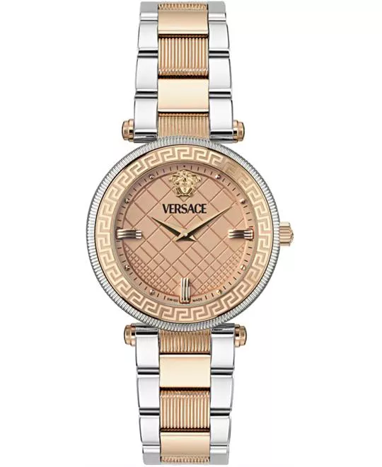 Versace Reve Two Tone Watch 35mm