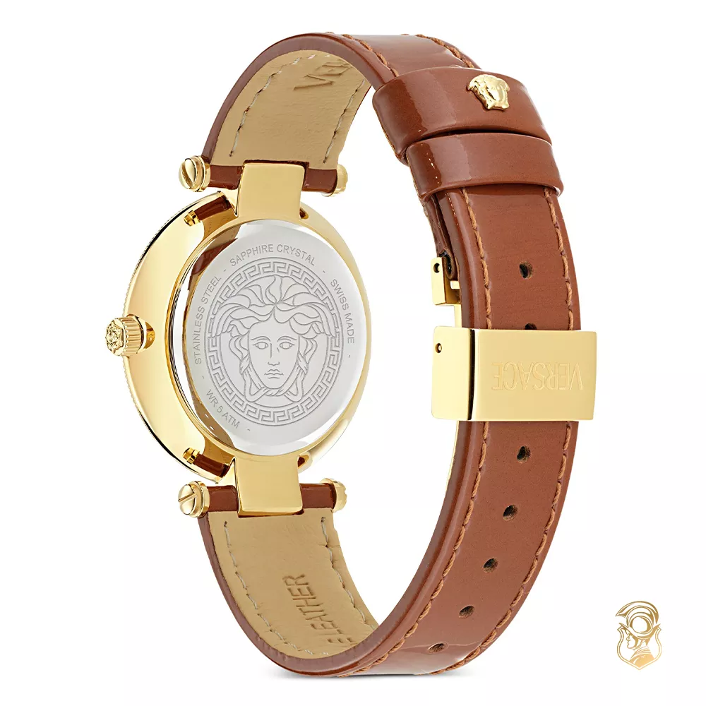 Versace Reve Brown Watch 35mm