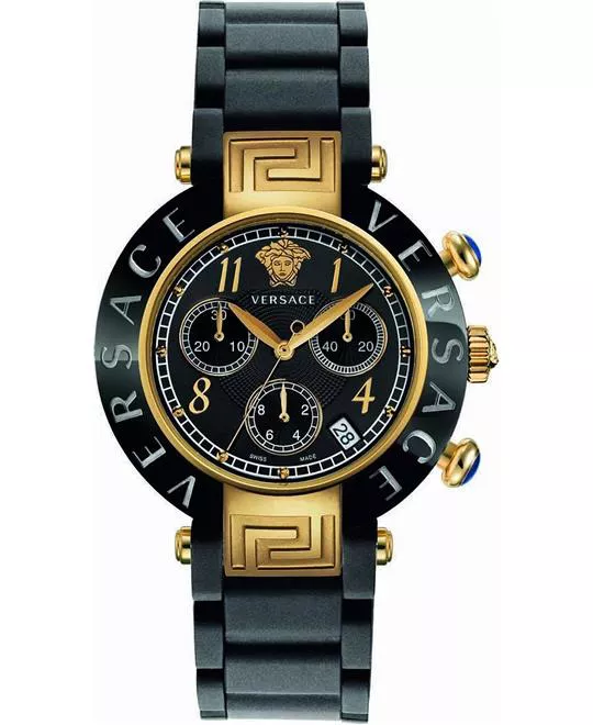Versace Reve Ceramic Chronograph Watch 39mm