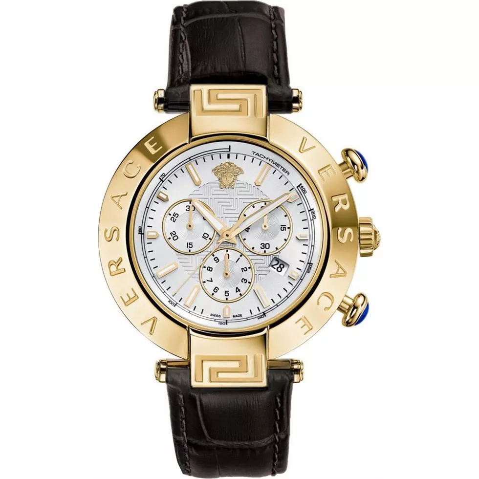 Versace REVE CHRONO Luminous Watch 46mm