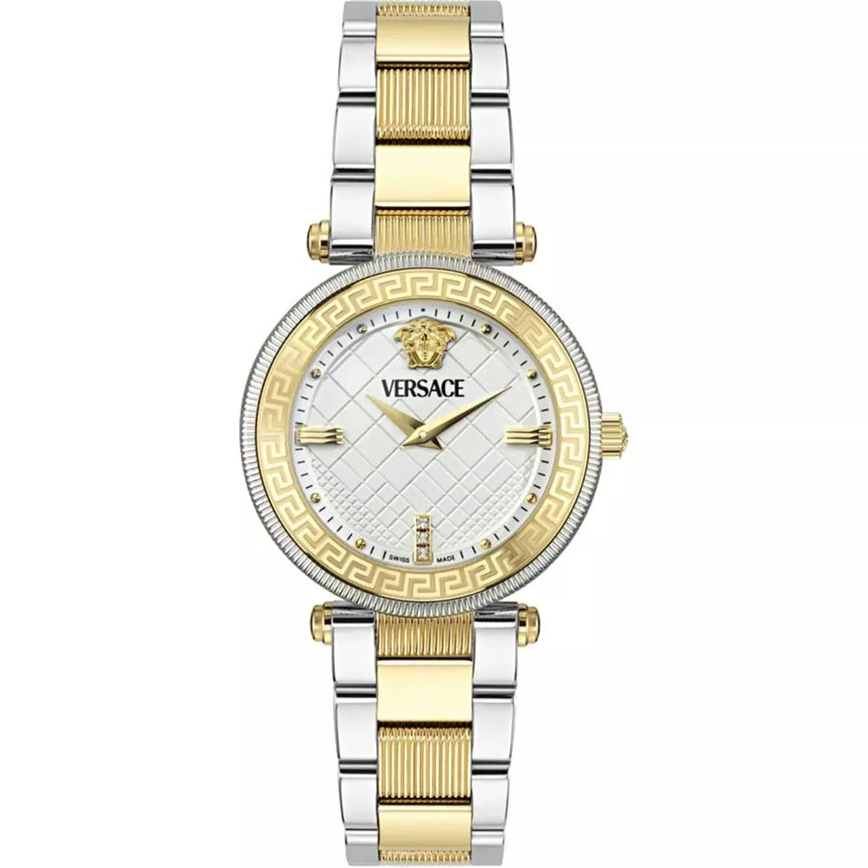 Versace Reve Gold Tone Watch 35mm 