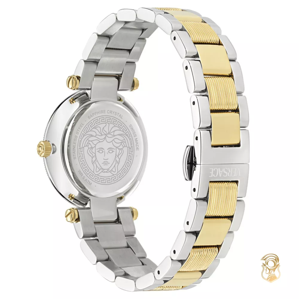 Versace Reve Gold Tone Watch 35mm 