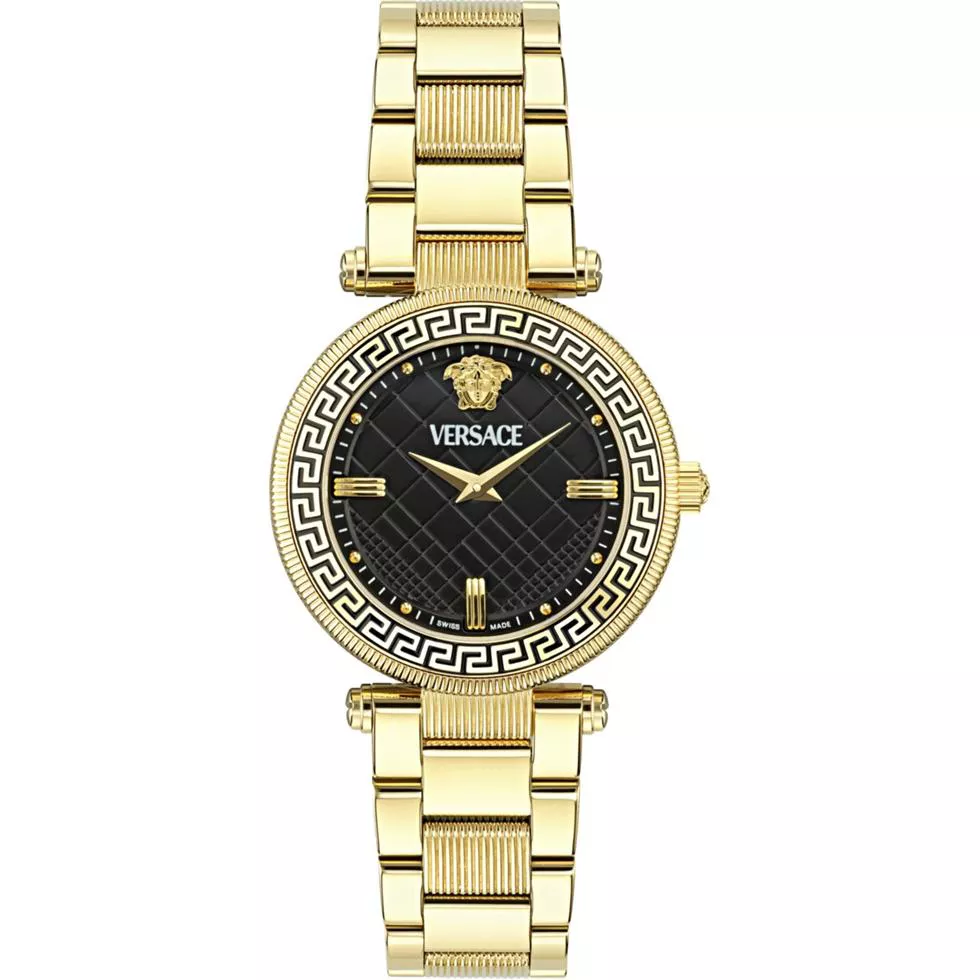 Versace Reve Gold Tone Watch 35mm