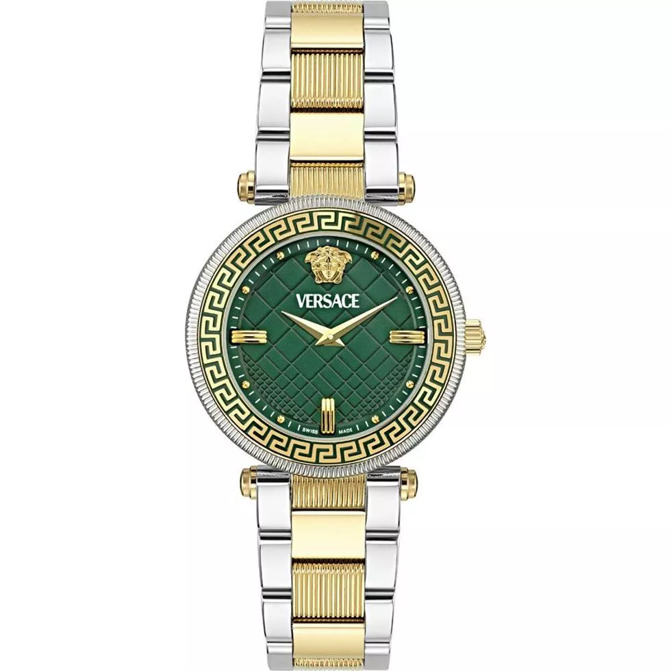 Versace Reve Green Tone Watch 35mm