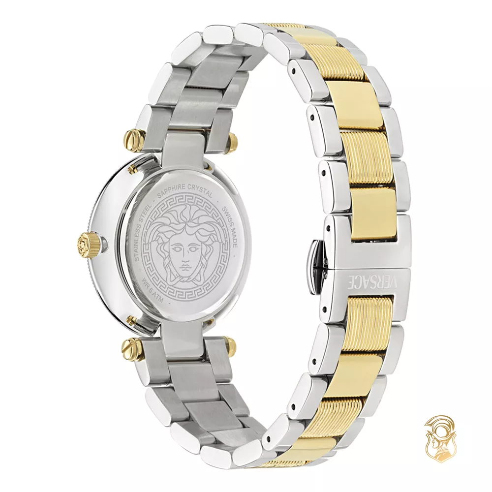 Versace Reve Two Tone Watch 35mm