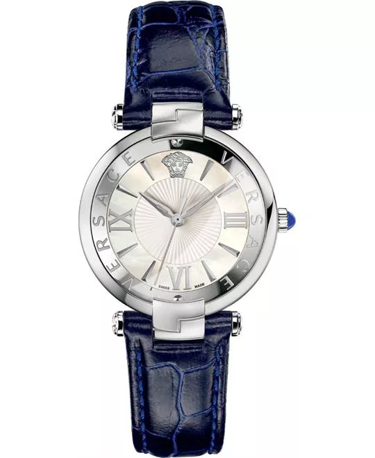 Versace Rêvive MOP Blue Watch 35mm