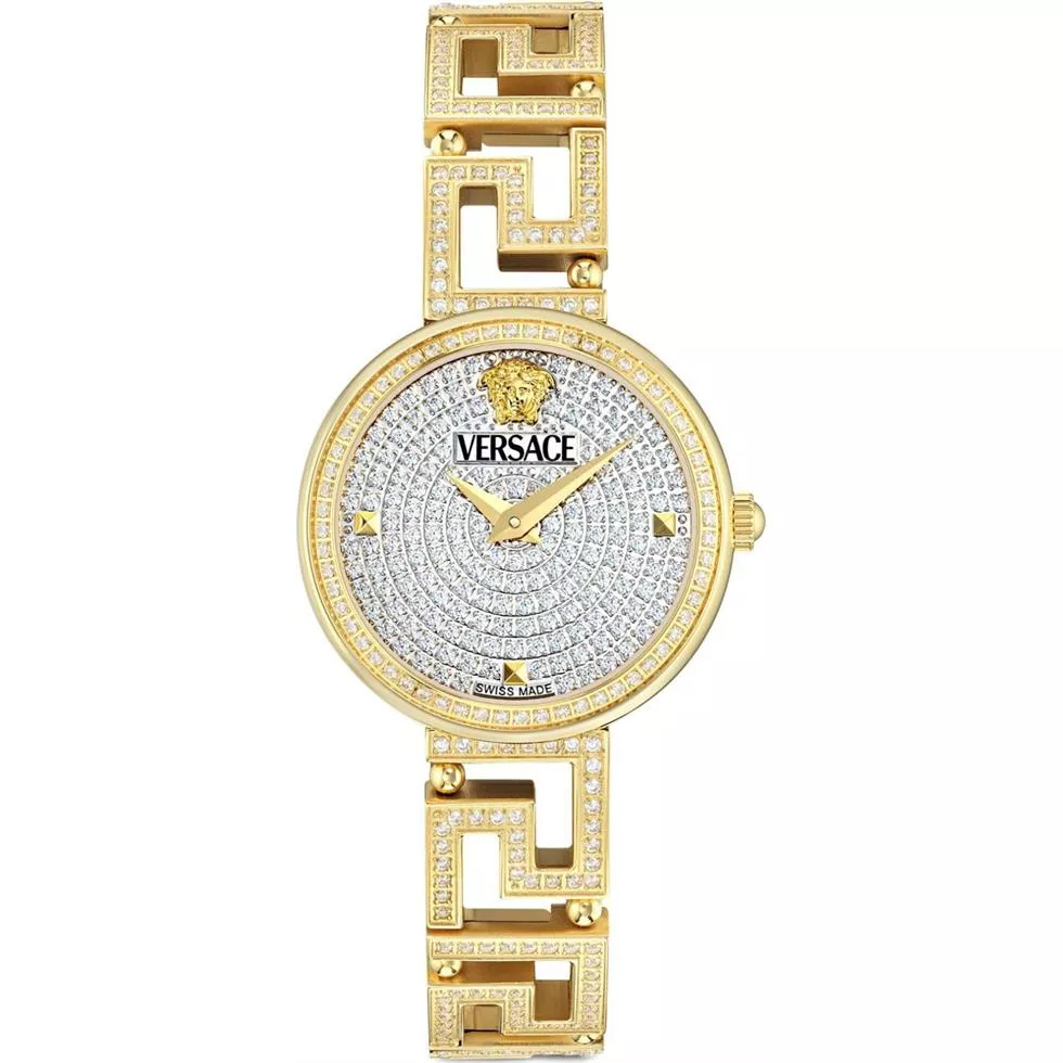 Versace Ronda Diamond Watch 28mm