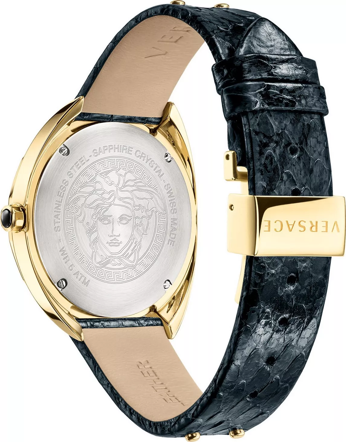 Versace Shadov Diamond Watch 38mm