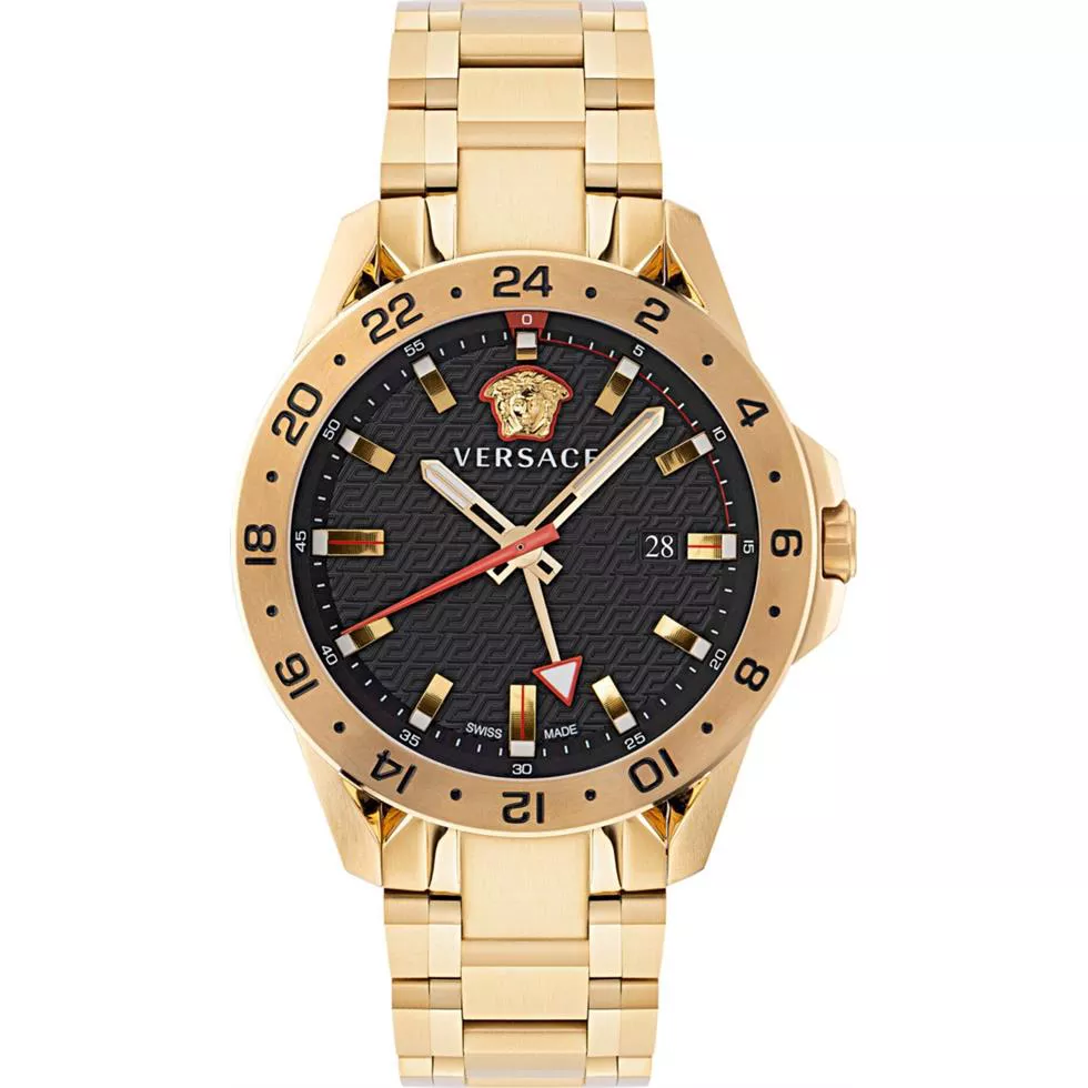 Versace Sport Tech Gmt Watch 45mm