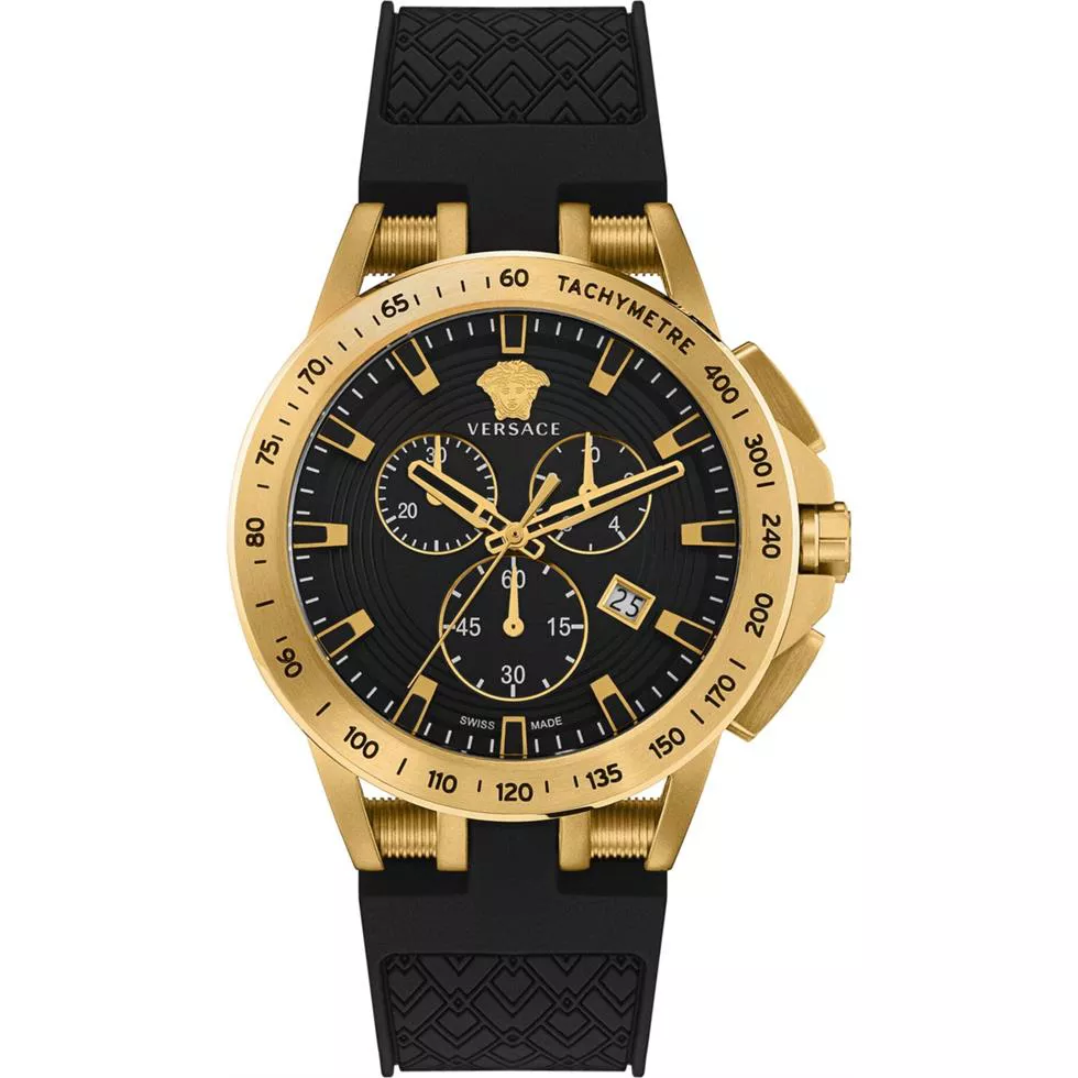 Versace Sport Tech Strap Watch 45mm