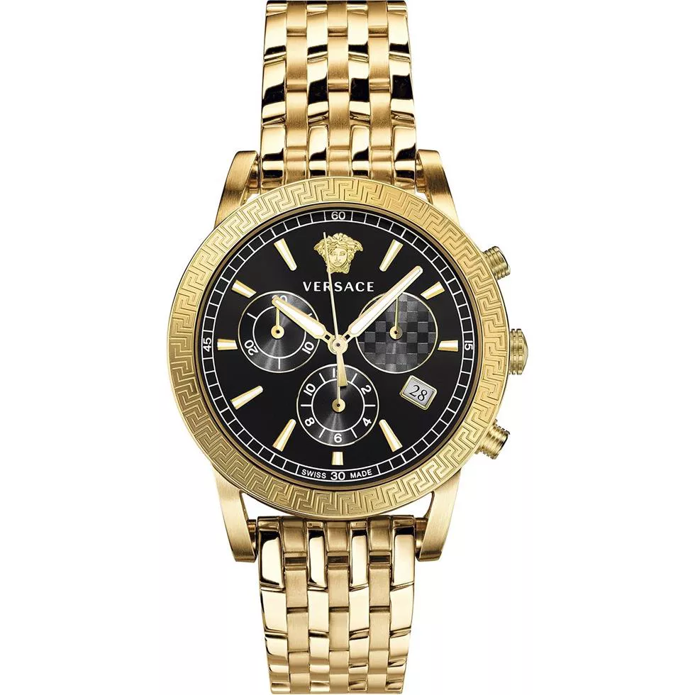 Versace Sport Tech Swiss Chronograph Watch 40