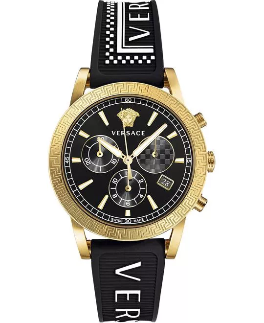 Versace Sport Tech Swiss Chronograph Watch 40mm