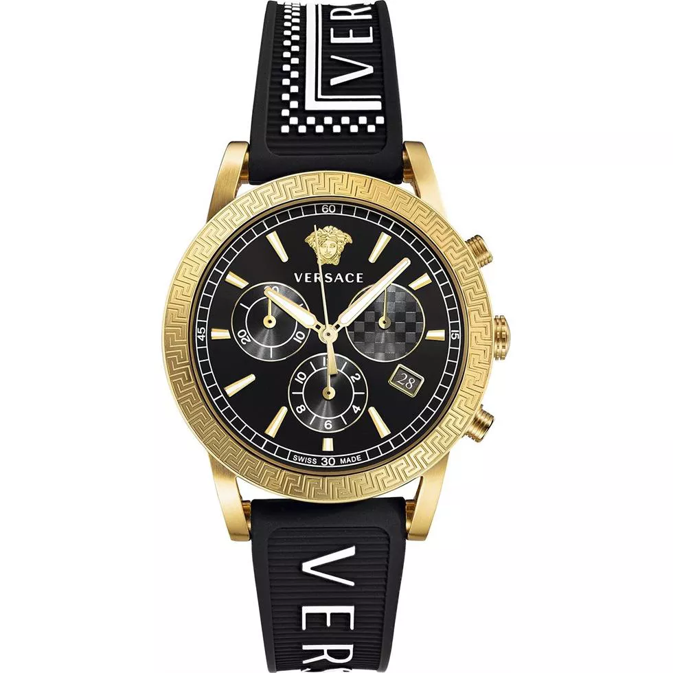 Versace Sport Tech Swiss Chronograph Watch 40mm