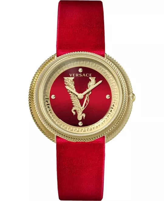 Versace Thea Red Tone Watch 38mm