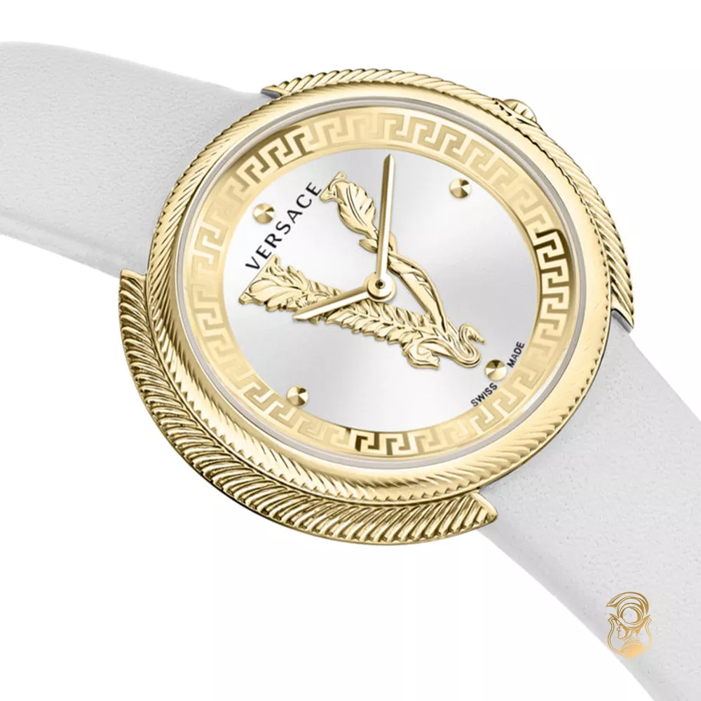 Versace Thea White Gold Watch 38mm 