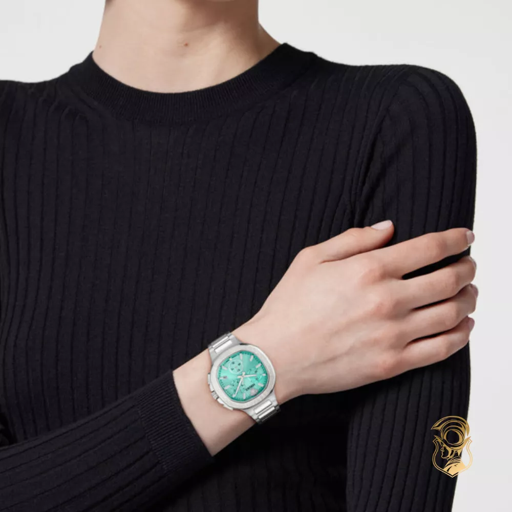 Versace V-Chrono Square Bracelet Watch 40mm