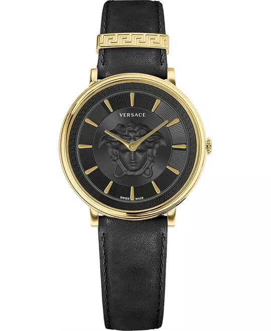 Versace V-Circle Black Watch 38mm