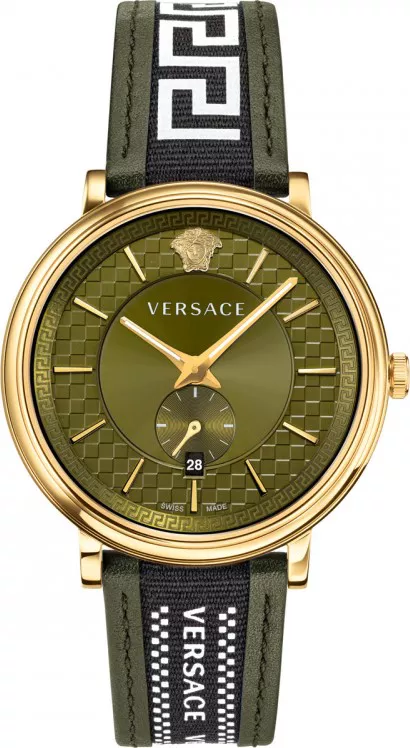 đồng hồ Versace V-Circle Greca Edition 42mm