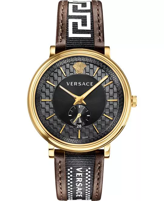 Versace V-Circle Greca Watch 42mm
