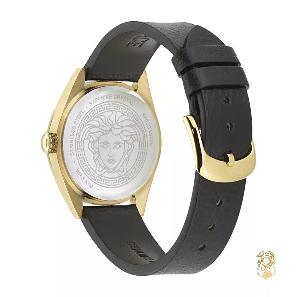 Versace V-Code Black Tone Watch 36mm