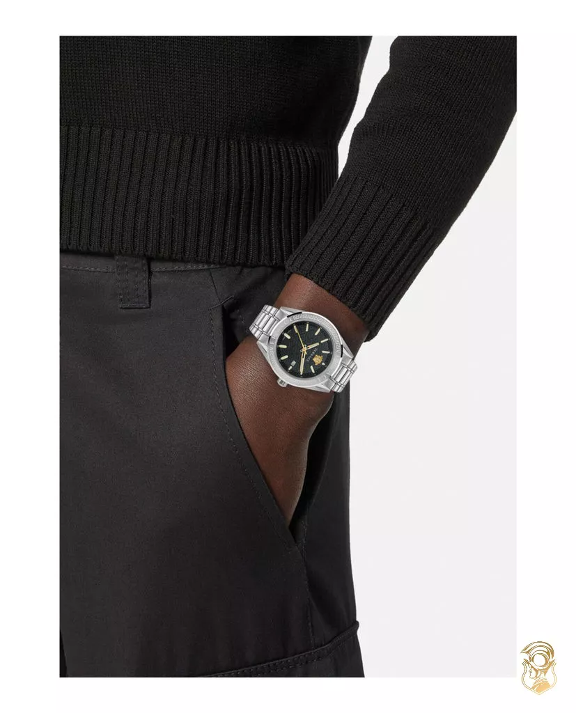 Versace V-Code Bracelet Watch 42mm