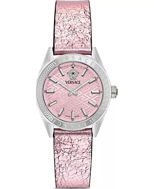 Versace V-Code Pink Watch 36mm