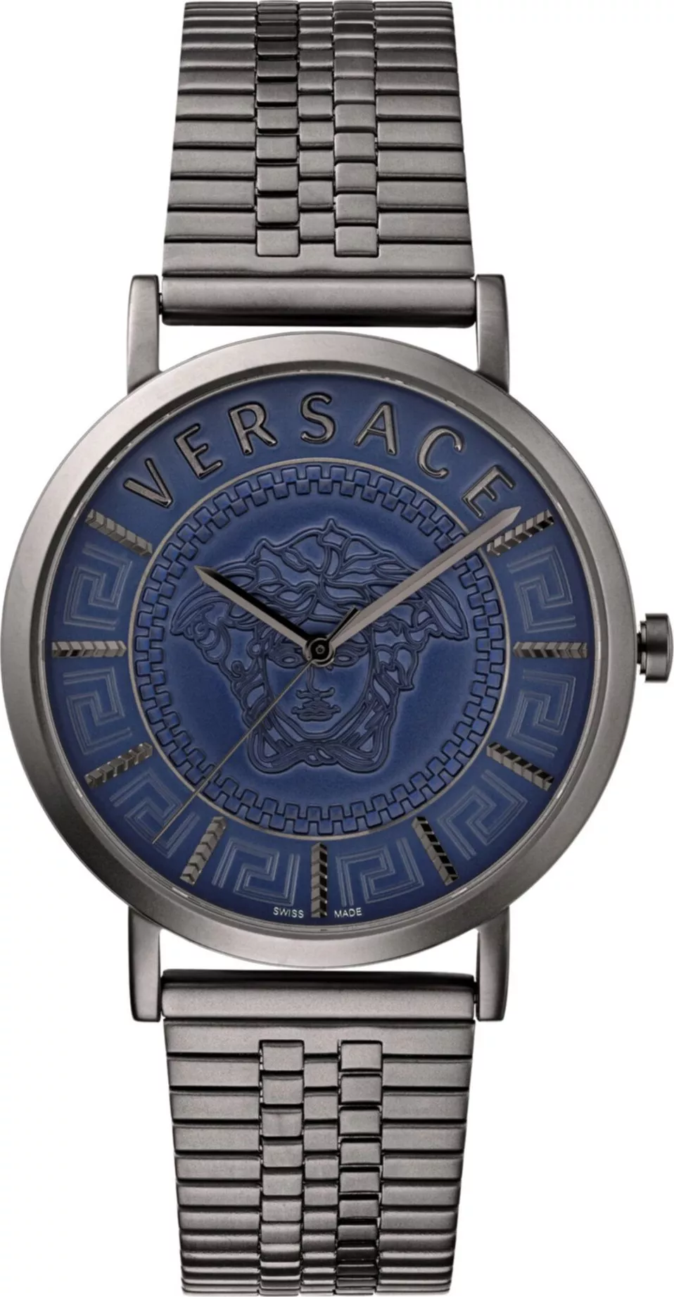 MSP: 97402 Versace V-Essential Leather Watch 40mm 22,140,000