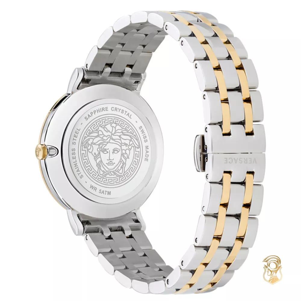 Versace V-Eternal Two-Tone Bracelet Watch 38mm