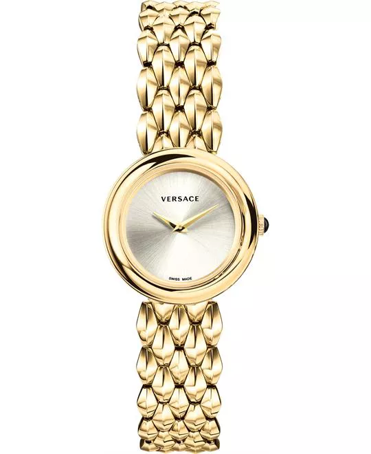Versace V-Flare Tone and Gold Plated Watch 28mm