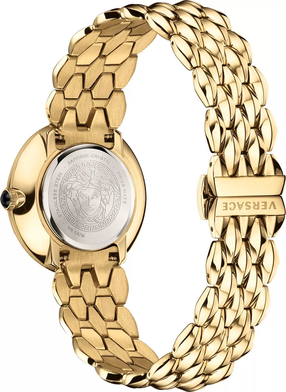 Versace V-Flare Tone and Gold Plated Watch 28mm