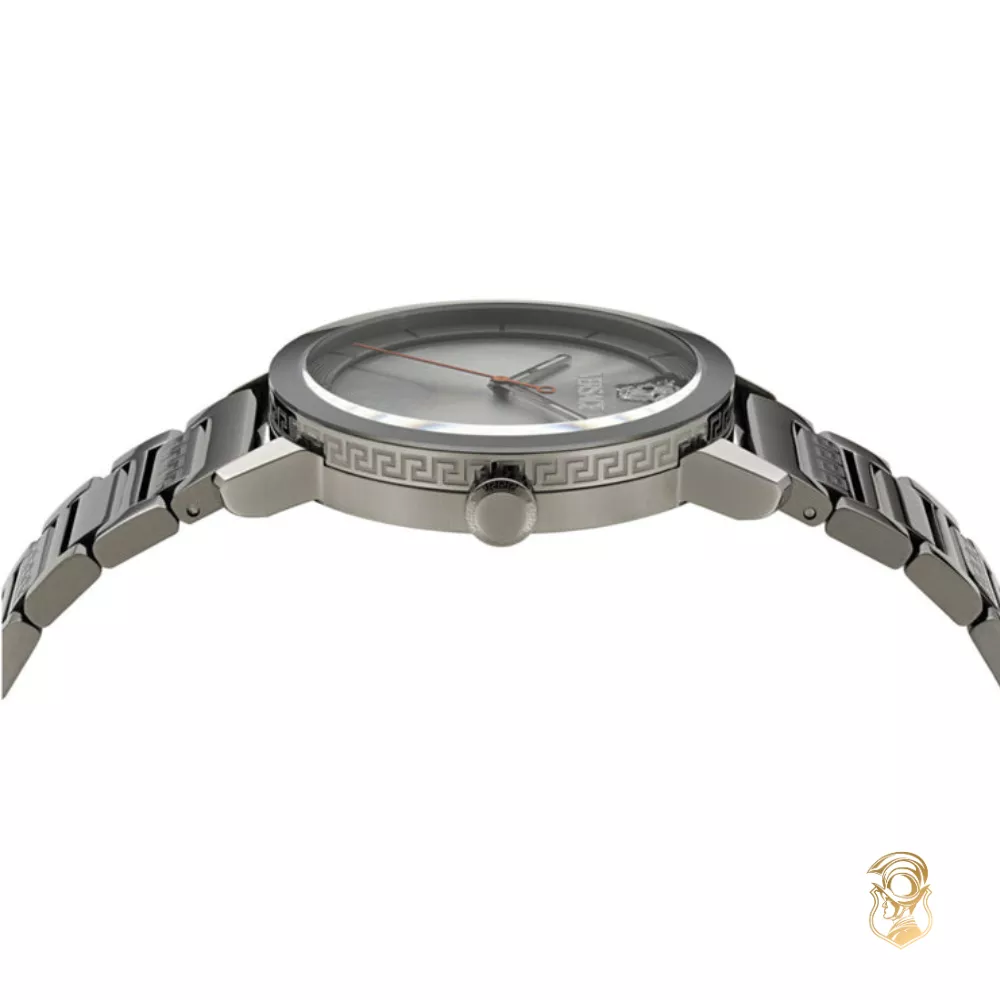 Versace V-Helix Grey-Tone Watch 40mm