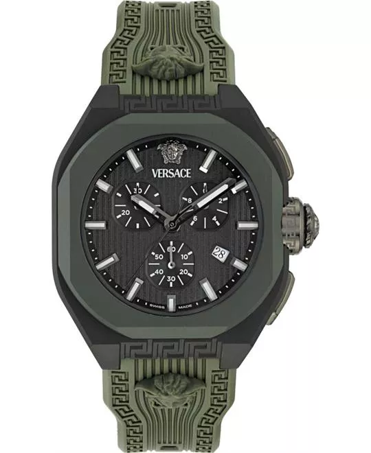 Versace V-Legend Ceramic Green-Tone Watch 44mm 