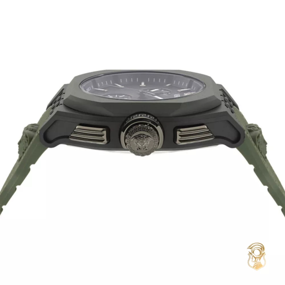 Versace V-Legend Ceramic Green-Tone Watch 44mm 