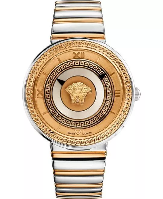 VERSACE V-METAL ICON WATCH 40MM