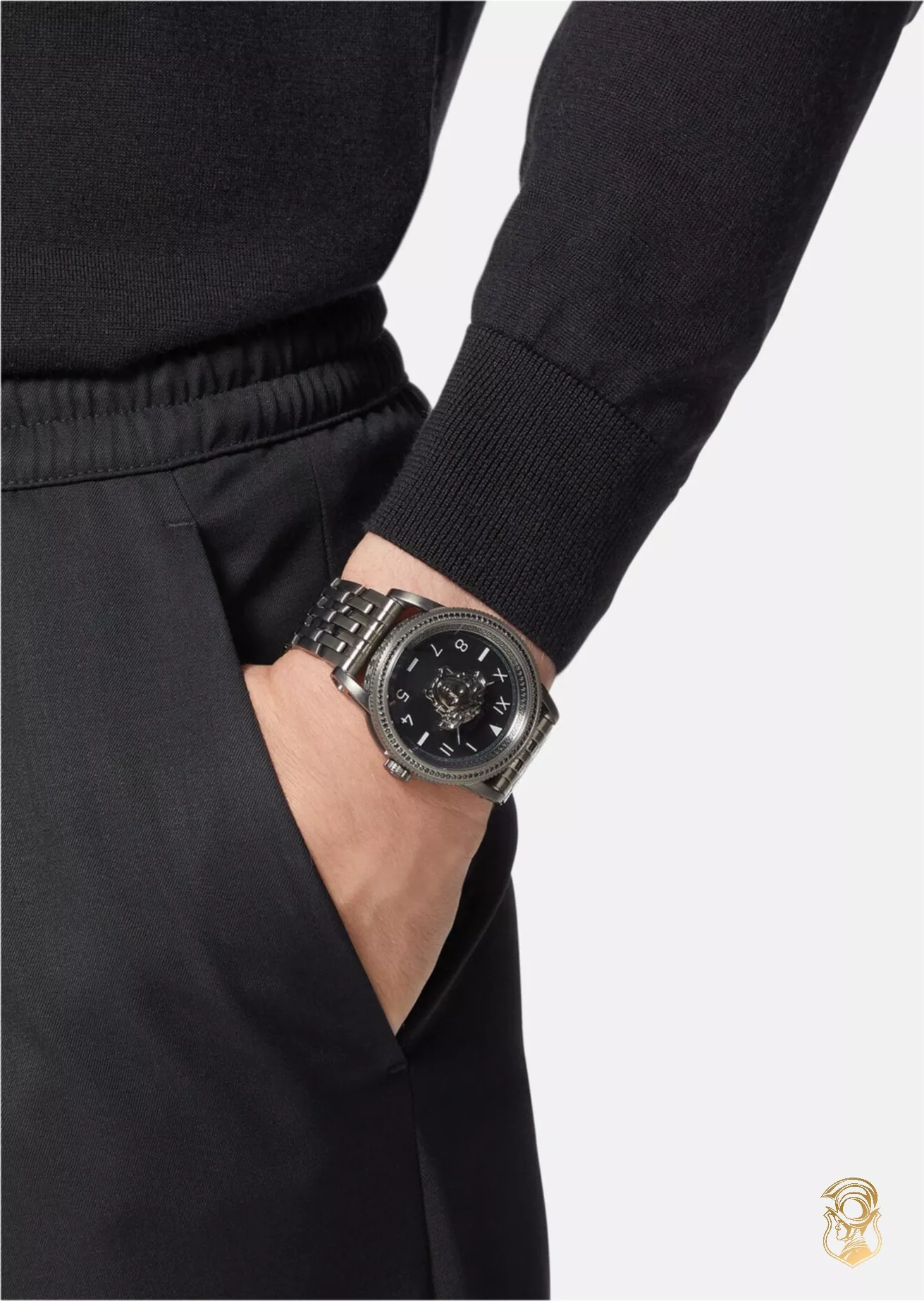 Versace V- Palazzo Diamond Watch 43mm