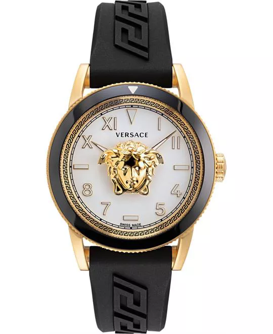 Versace V-Palazzo Silicone Watch 43mm