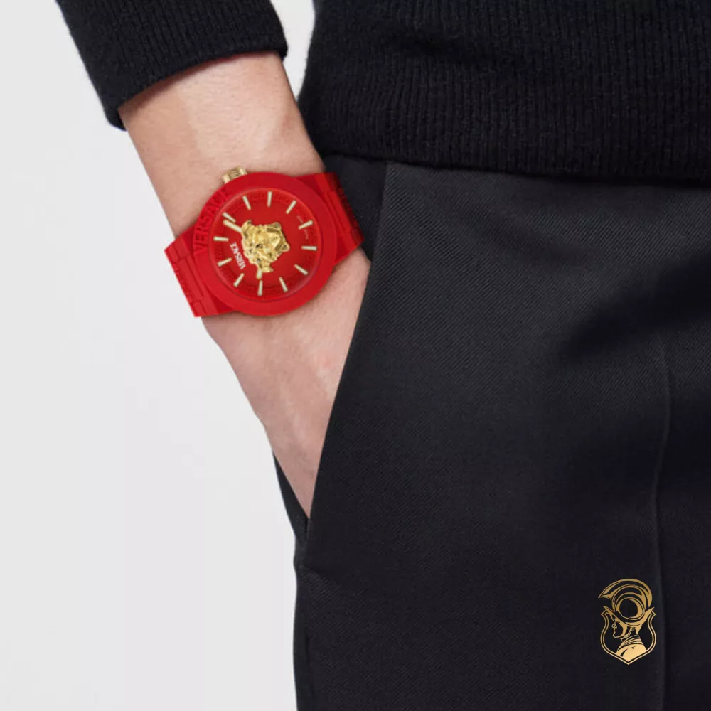 Versace V-Pop Silicone Watch 43mm
