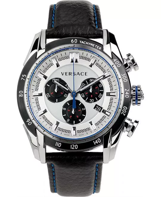 Versace V-Ray Chronograph Date Watch 44mm