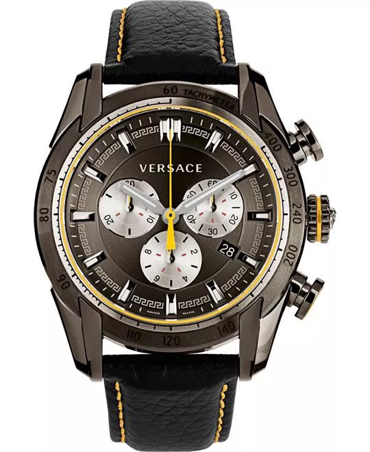 Versace V-Ray Chronograph Grey Watch 44mm
