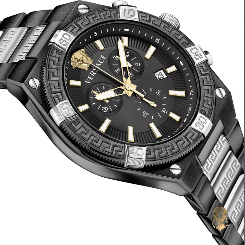 Versace V-Sporty Greca Black Watch 46mm