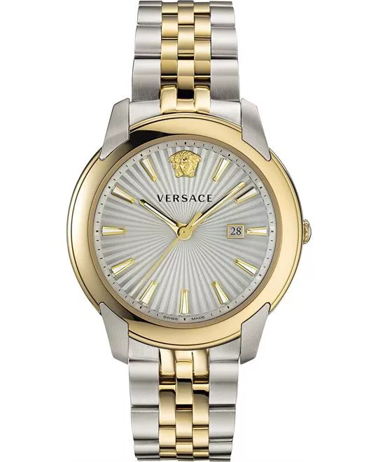 Versace V-Urban Two-Tone Swiss Watch 42mm